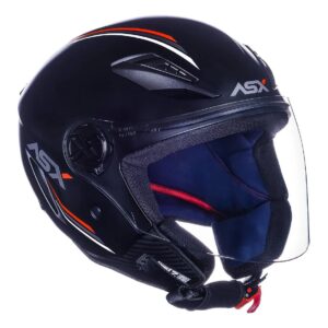 Capacete Aberto Asx City Air Solid Fosco Masculino Feminino