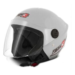 Capacete Aberto C/ Viseira Protork New Liberty Three Moto Masculino E Feminino