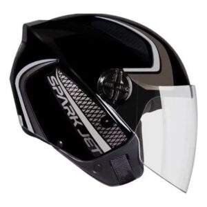 Capacete Aberto Ebf Spark Jet Speed Para Moto