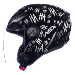 Capacete Aberto Moto Motociclista Asx City Air Fun Leve