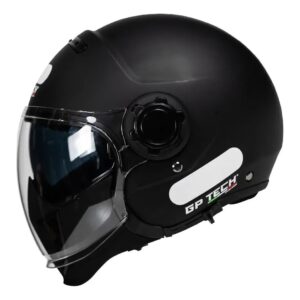 Capacete Gp Tech Zoom Fosco Queixeira Removível