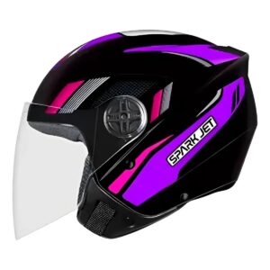 Capacete Moto Aberto Ebf Spark Jet Sting Feminino Masculino